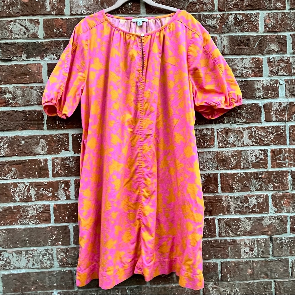 Free Assembly Vibrant Pink and Orange women’s Dress Sz XL